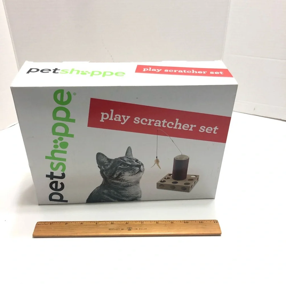 Pet Shoppe Play Scratcher Set For Cats Toy
